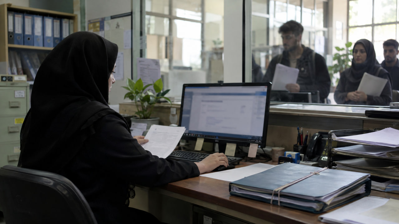 ارسال مدارک از دانشگاه